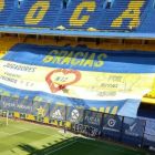 homenaje a Diego Maradona en La Bombonera