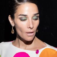 Juana Viale y el colorido look con el que condujo "Almorzando con Mirtha"