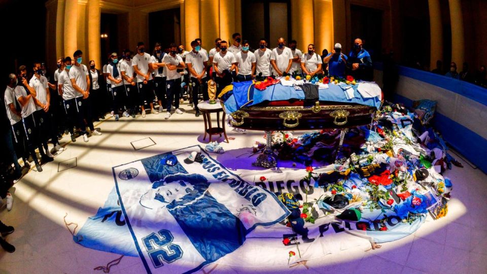 La muerte de Maradona