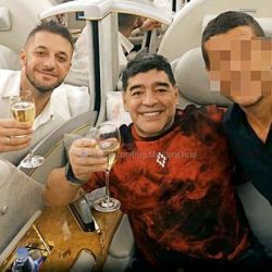 Matías Morla con Maradona | Foto:cedoc