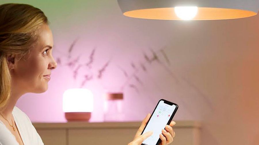 Con todas las luces inteligentes 