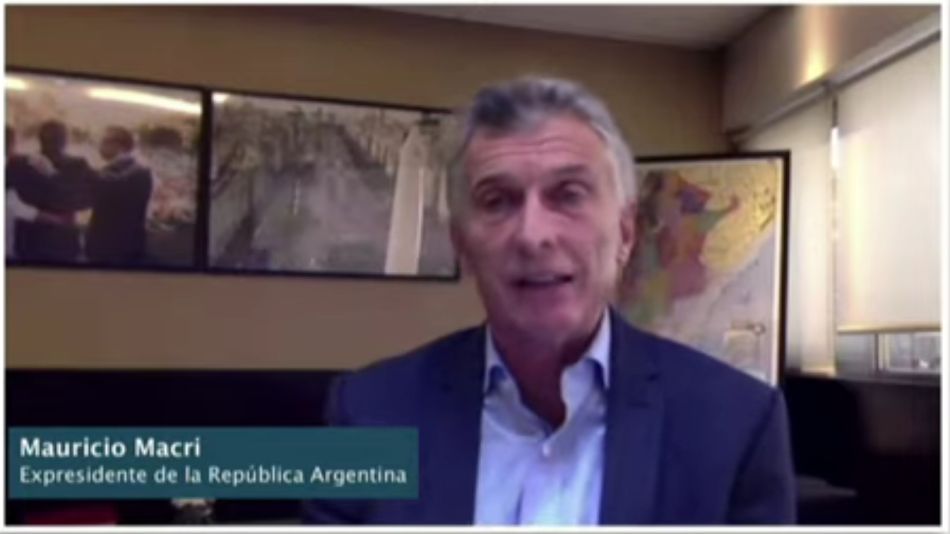 Mauricio Macri participó del Foro Internacional por la Libertad