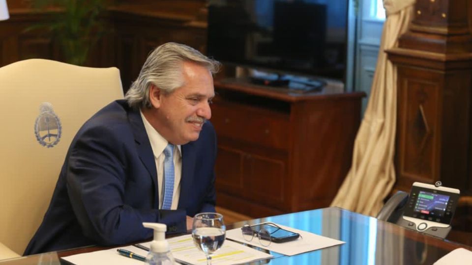 El presidente Alberto Fernández.