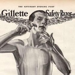 Publicidad de Gillette