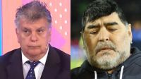 Luis Ventura y Diego Armando Maradona