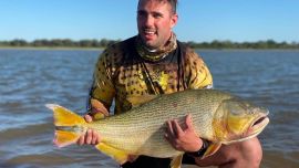 Pesca de dorados en Esquina, Corrientes