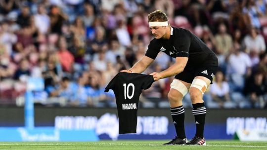 El homenaje de los All Blacks a Diego Maradona