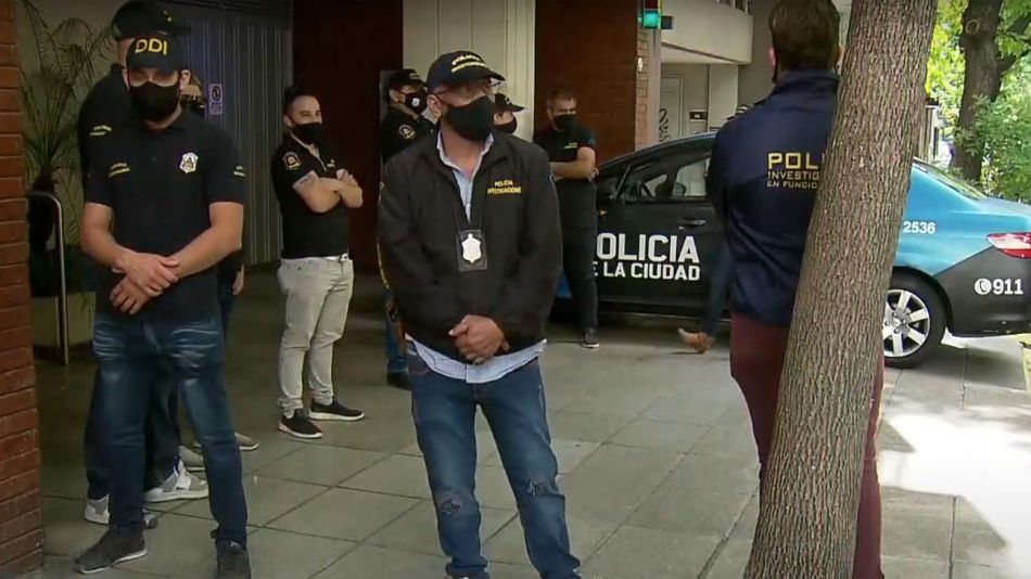 Allanamiento Psiquiatra Maradona 20201201