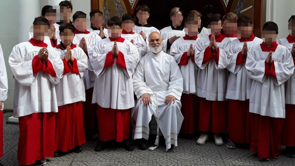 Raúl Sidders, el sacerdote acusado por abuso sexual.