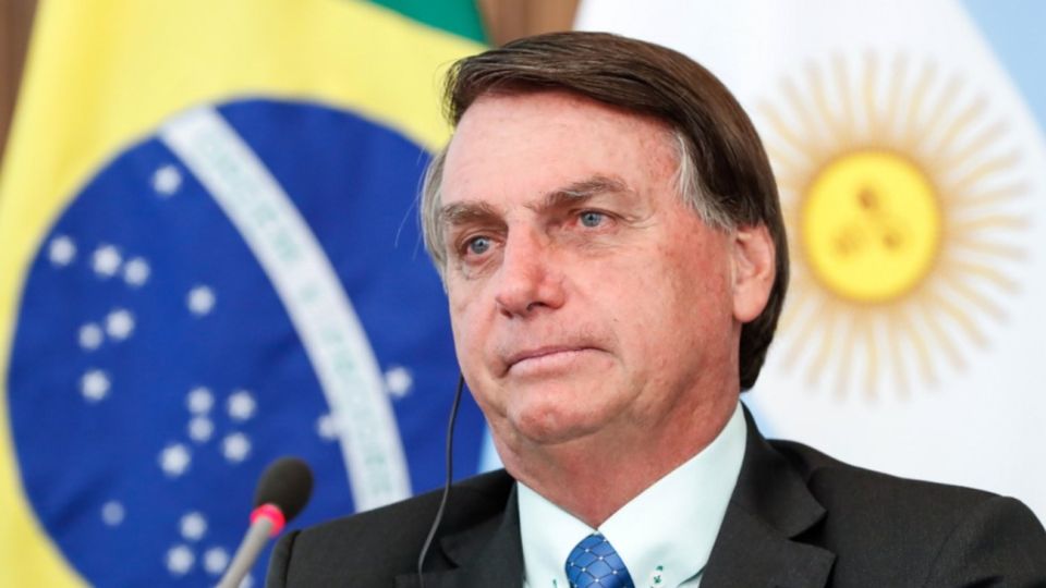 El presidente de Brasil Jair Bolsonaro