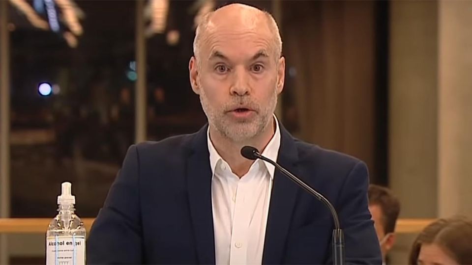 Horacio Rodríguez Lrreta y Diego Santilli hablan de la reducción de la coparticipación de la Ciudad