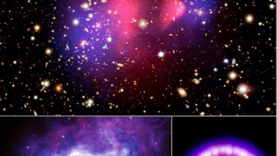 Cúmulo Bala, la Nebulosa del Cangrejo y la Supernova 1987A