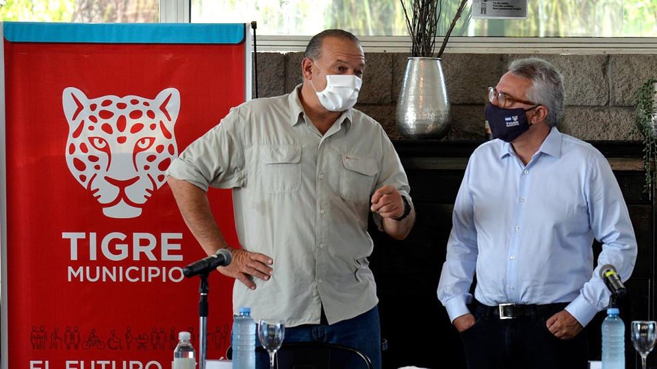 Berni en Tigre con Zamora 20201202