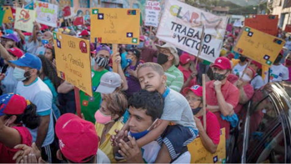 Venezuela proitestas 20201202