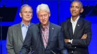 Bush, Obama y Clinton, juntos contra el Covid (AFP)
