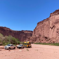 El PN Talampaya volvió a recibir turistas desde el 1 de diciembre.