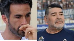 Leopoldo Luque y Diego Armando Maradona