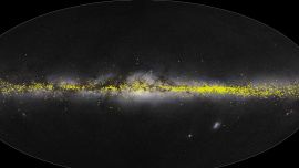 Los científicos pudieron mapear el tamaño y la composición de la galaxia como era hace 10.000 millones de años.