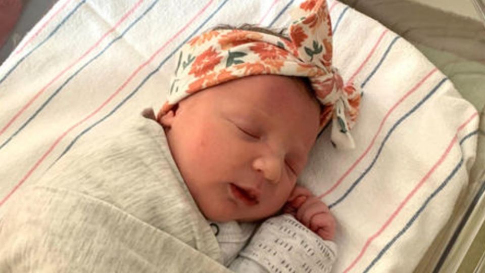 Molly Everette Gibson, bebé nacida de un embrión de 28 años