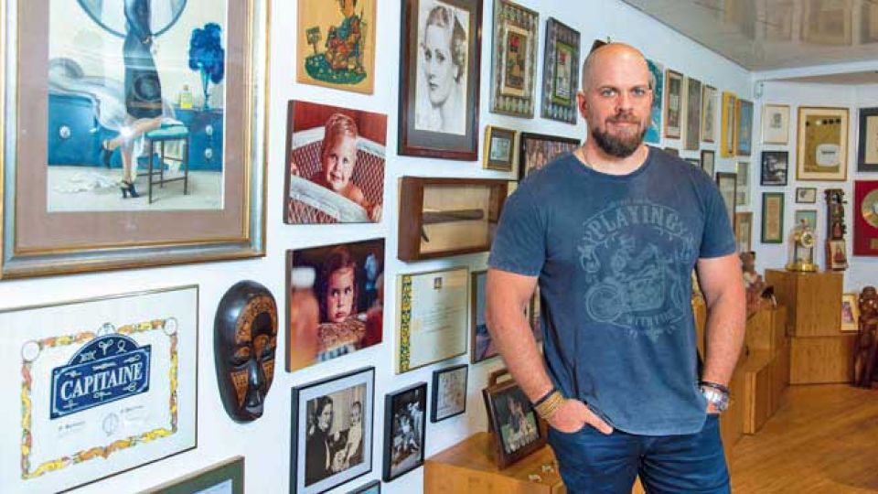 Heredero. El español dio su primer paso hacia el relato para saludar a su famoso padre y su legado.
