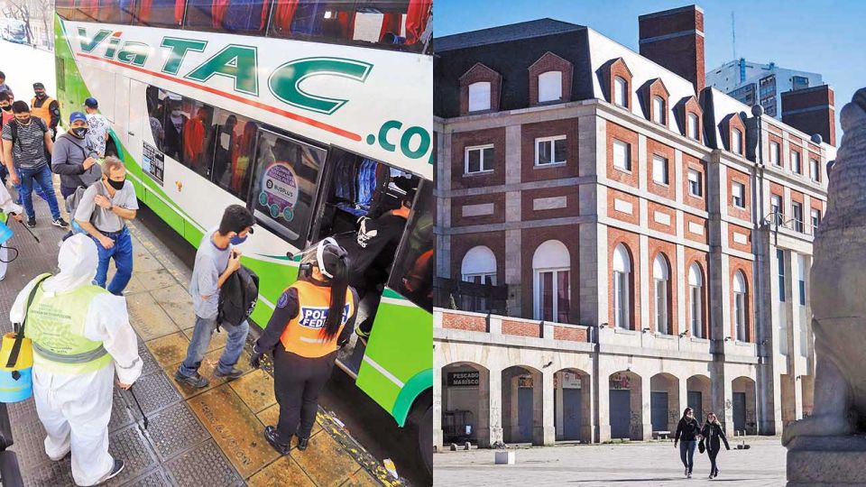 Movimiento. Tras el aislamiento, los turistas retomaron los viajes a los puntos turísticos de la provincia. La costa, el más elegido.