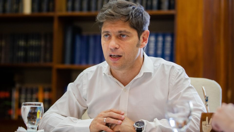 El gobernador de la provincia de Buenos Aires, Axel Kicillof-