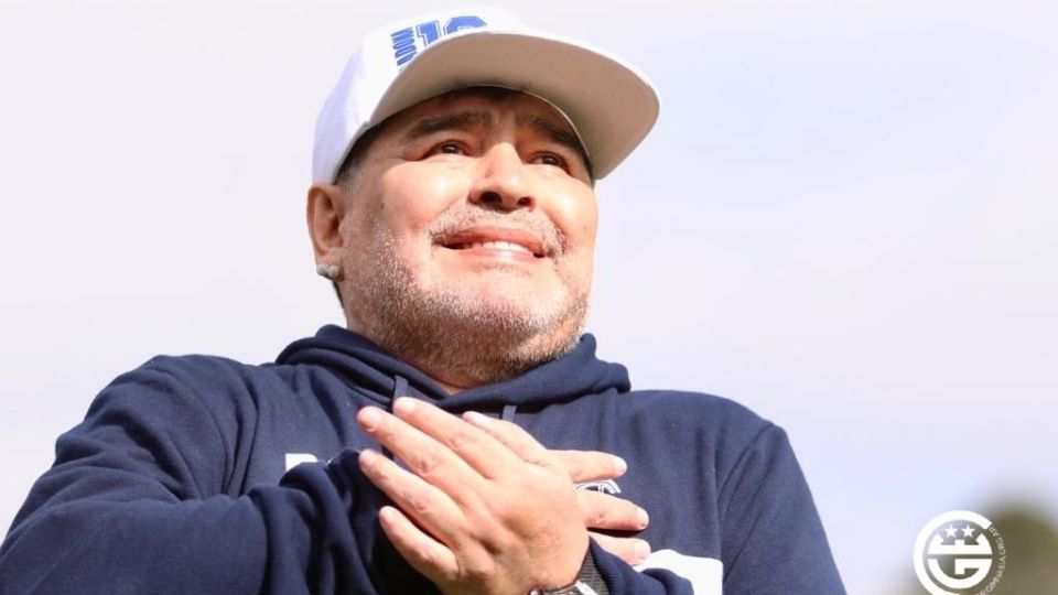 Diego Maradona tendrá su homenaje en la cancha de Gimnasia. // Prensa GELP