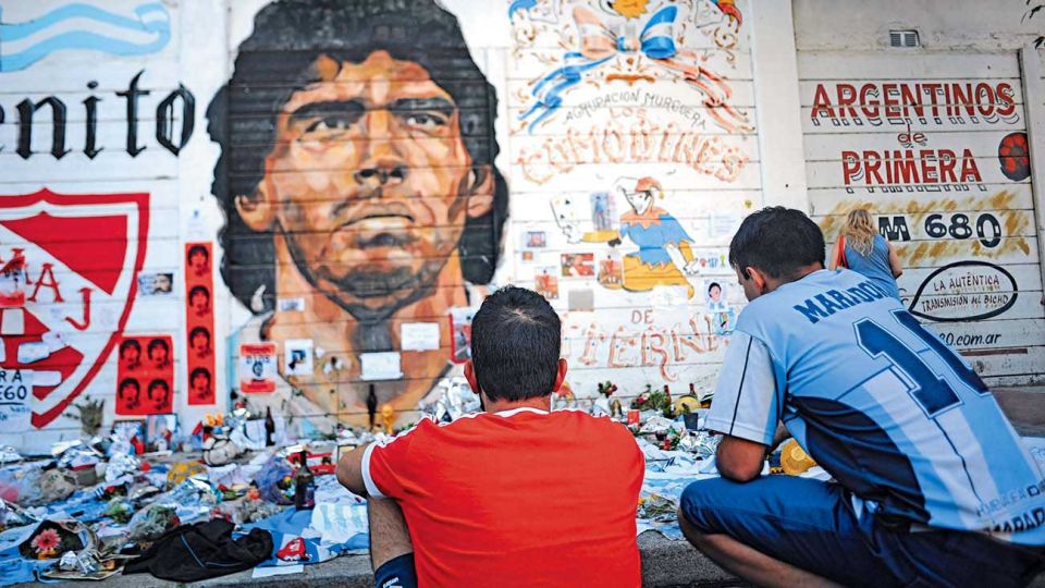 Maradona. Los ídolos deportivos no son necesariamente modelos de vida personal.