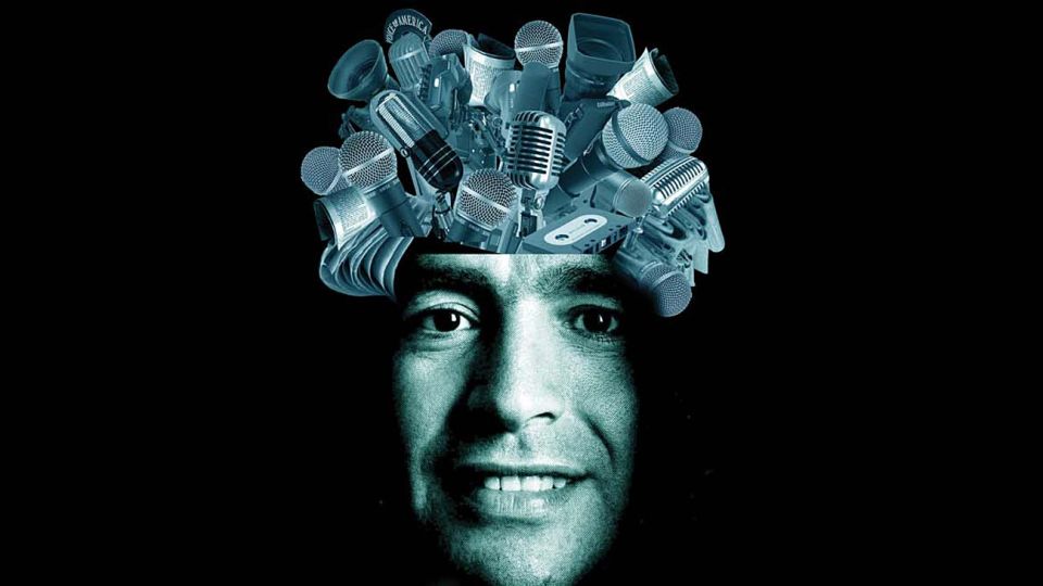 Maradona y los medios.