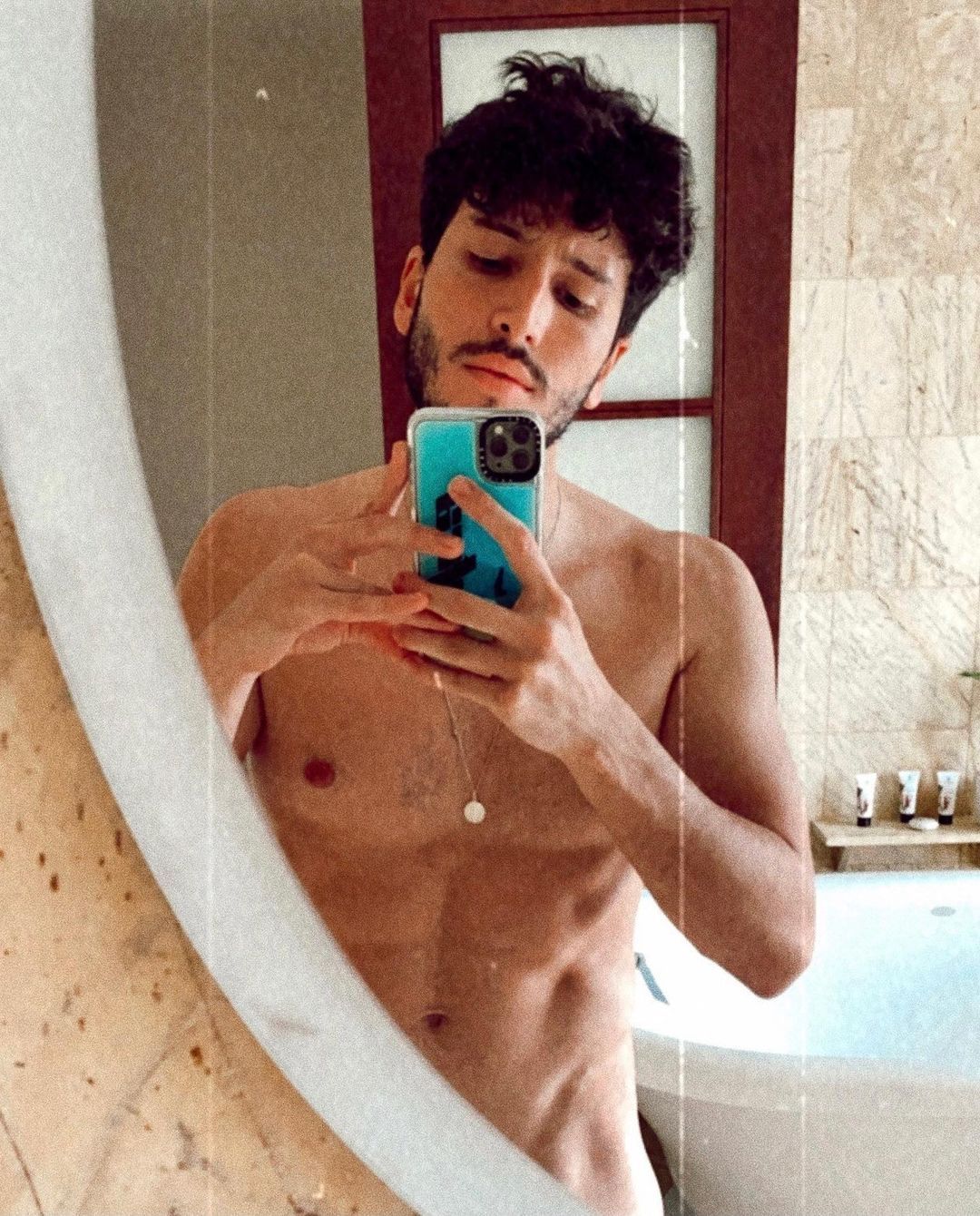 Sebastián yatra shirtless