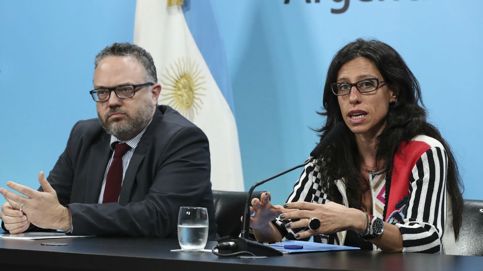 La Secretaria de Comercio Interior, Paula Español.