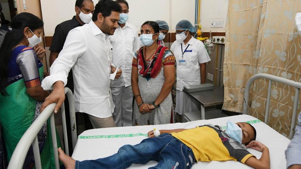 Hospital de Eluru, en el estado indio Andhra Pradesh