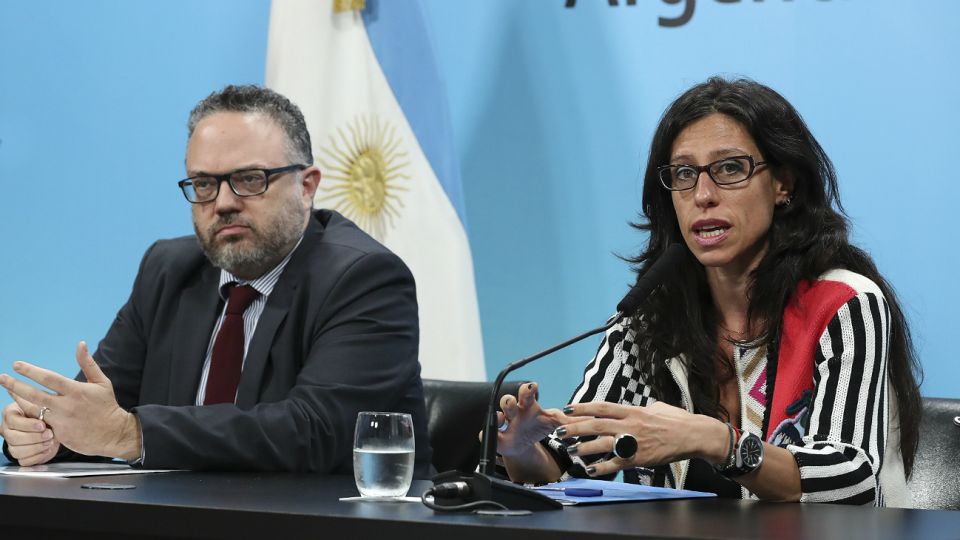 La Secretaria de Comercio Interior, Paula Español.
