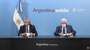 Conferencia de prensa del Presidente y el ministro de Salud
