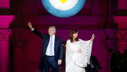Alberto Fernández y Cristina Kirchner