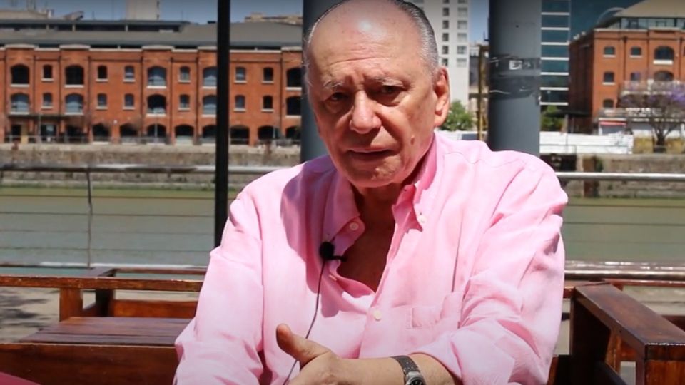Carlos Grosso, en su lugar preferido