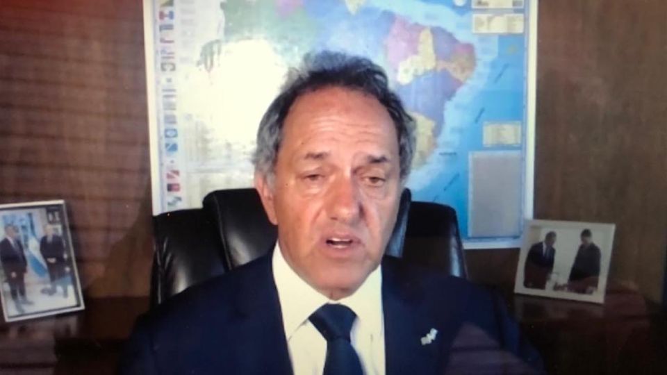 Daniel Scioli, embajador argentino en Brasil.