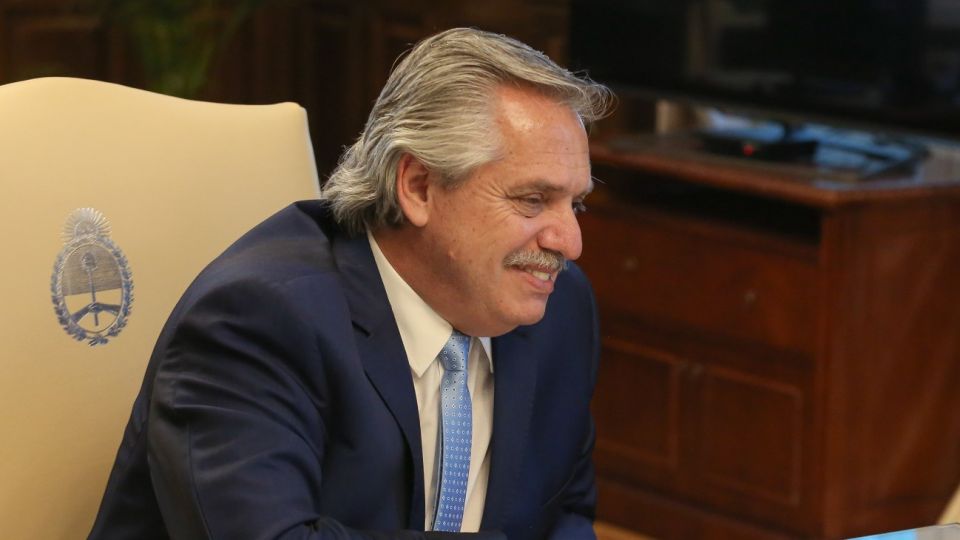 El presidente Alberto Fernández.