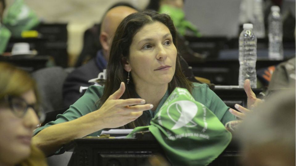 La diputada del Frente de Todos Mónica Macha