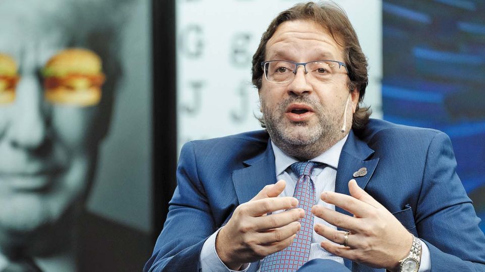 Marco Lavagna, en la entrevista con Jorge Fontevecchia.