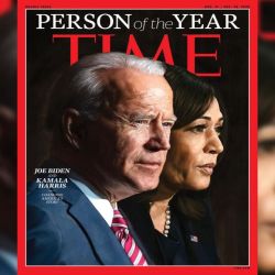 Joe Biden y Kamala Harris en la portada de Time.  | Foto:Cedoc