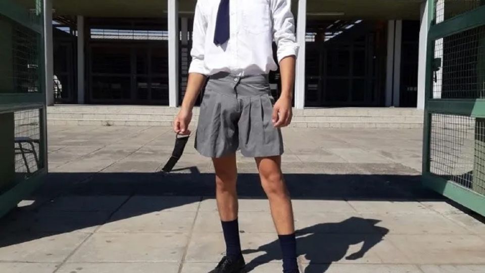 El joven subió a las redes la imagen y se hizo viral