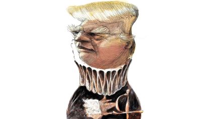 '... To be or not to be...' Donald trump