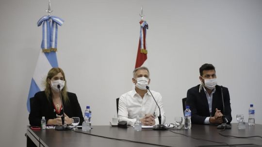 EJE DE LA INTERNA. Avilés, Alesandri y Mariana Caserio, parte de la disputa de Turismo en Córdoba.