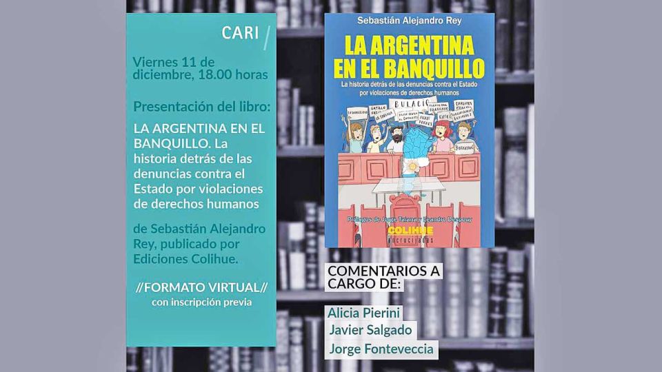Obra. “La Argentina en el banquillo”, de Sebastián Alejandro Rey.