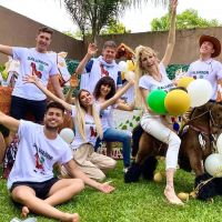 Las fotos del majestuoso cumpleaños que Vicky Xipolitakis le preparó a Salvador