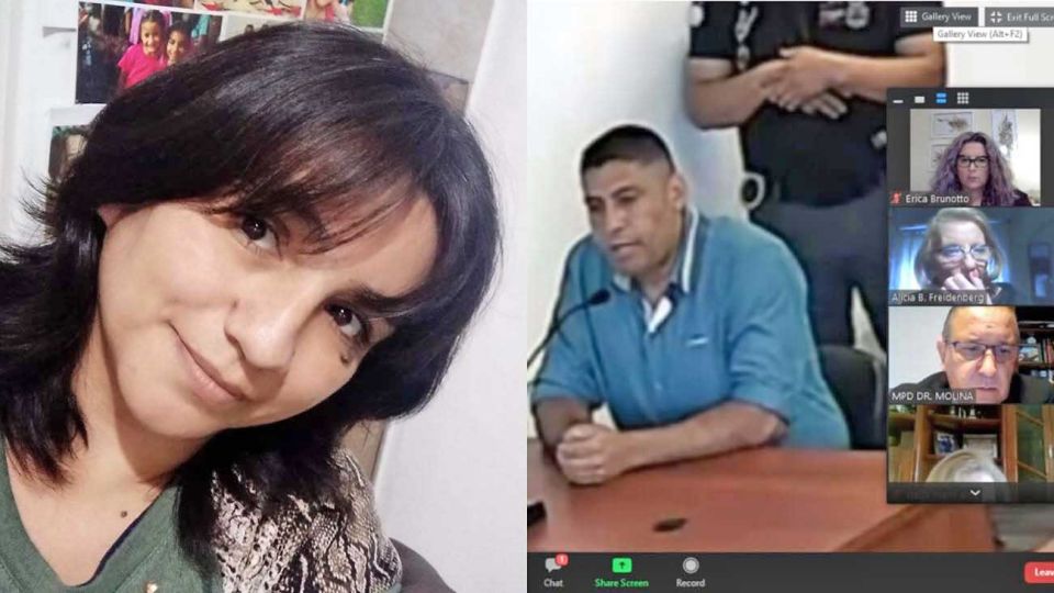 Fatima. Tiene tres hijos de entre 8 y 21 años que la acompañan. / Acusado. Luis Rondón fue detenido el día del hecho y el jueves pasado fue condenado a la pena máxima por el intento de femicidio de Fátima Aparicio.