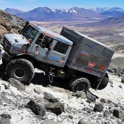 El Unimog fue diseñado para moverse exclusivamente por fuera de la ruta.