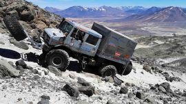 El Unimog fue diseñado para moverse exclusivamente por fuera de la ruta.