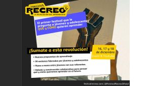 Durante 3 días de aprendizaje y celebración, Recreo ofrecerá distintos tipos de actividades y espacios virtuales.